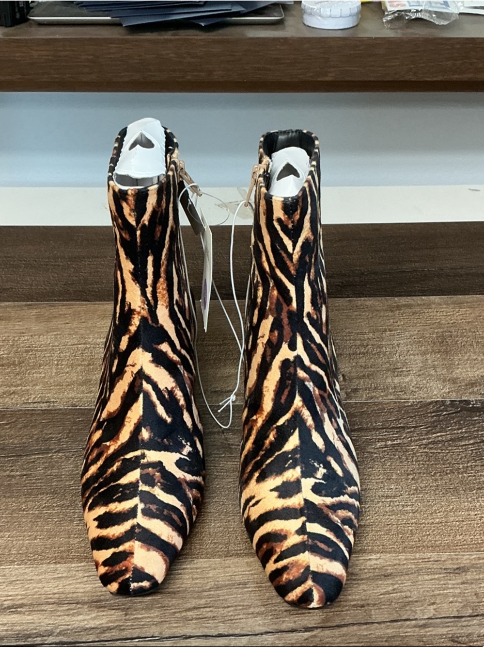 A New Day Brown Tigris Ankle Boots